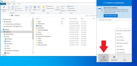 one drive file view.